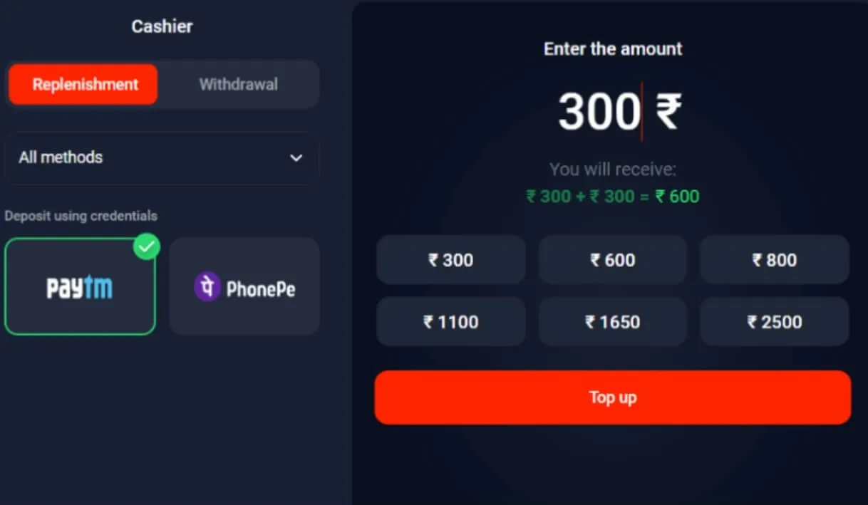 TopX deposit TopX deposit